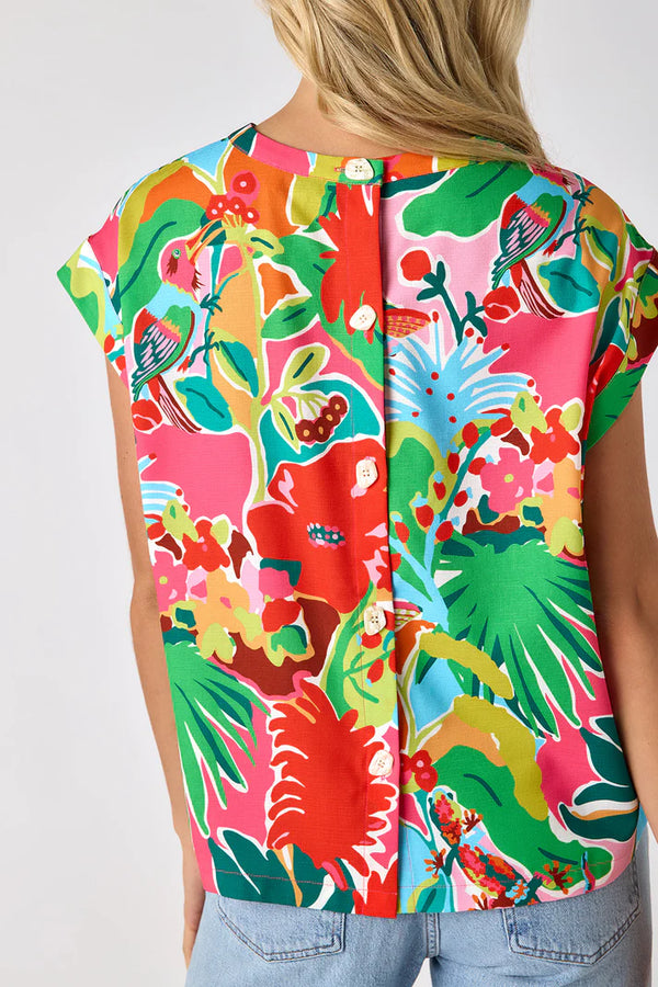 Crosby by Mollie Burch Leo Top Tropicana