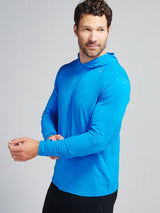 Tasc Carrollton Lightweight Hoodie in Adventure Blue