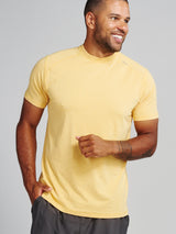 Tasc Performance Carrollton Fitness T-Shirt Daybreak Yellow Heather