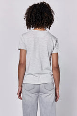 Dear John Vanya Short Sleeve Slub Tee Dawn Blue