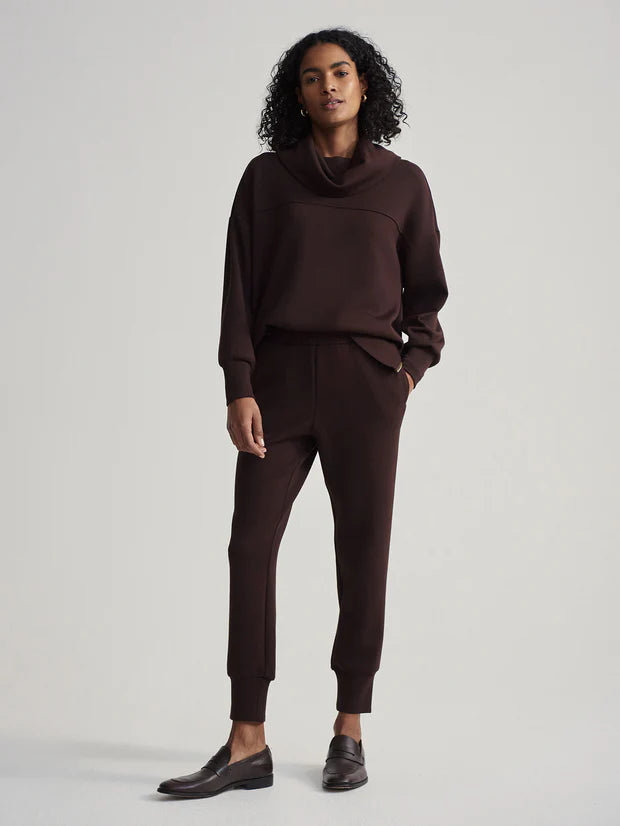 Varley The Slim Cuff Pant 25 Inseam Coffee Bean