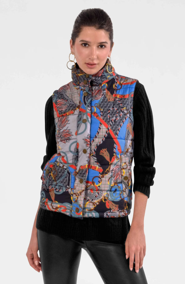 Gretchen Scott Puffer Vest - Ditto Black