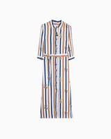 Vilagallo Striped Pineapple Shirt Dress Multi 33648