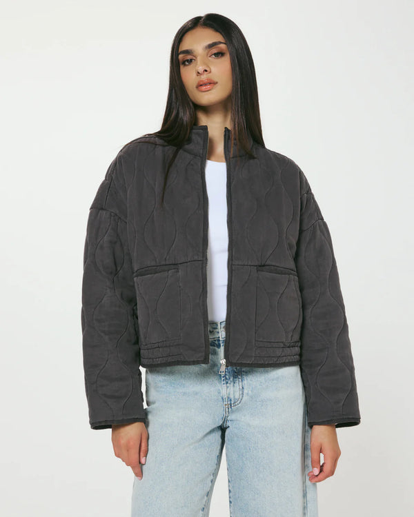 7Diamonds Rory Full Zip Jacket Anthracite
