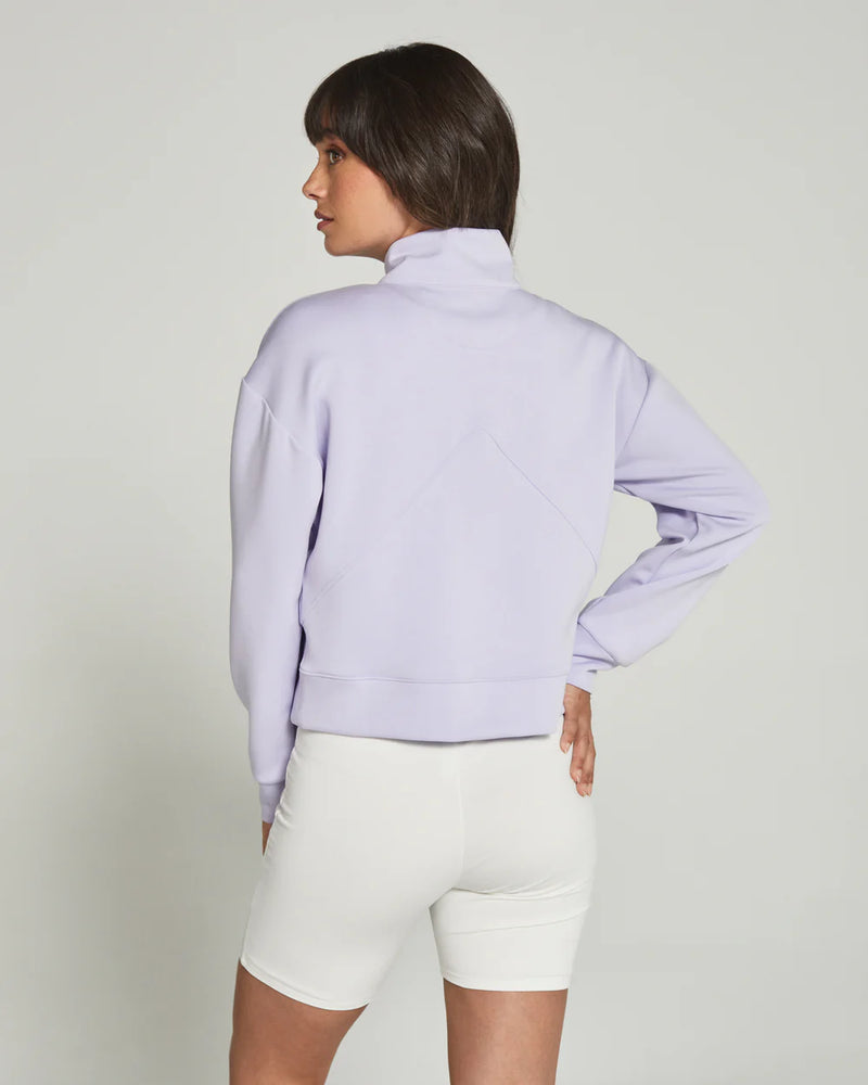 7Diamonds REV™ Crop Quarter-Zip Violet
