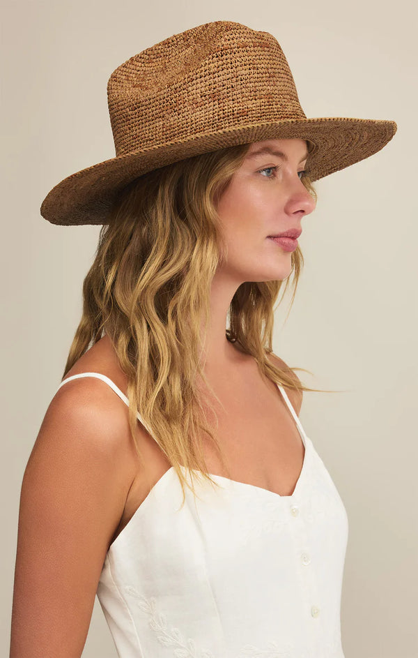 Z Supply Hacienda Straw Hat Tobacco