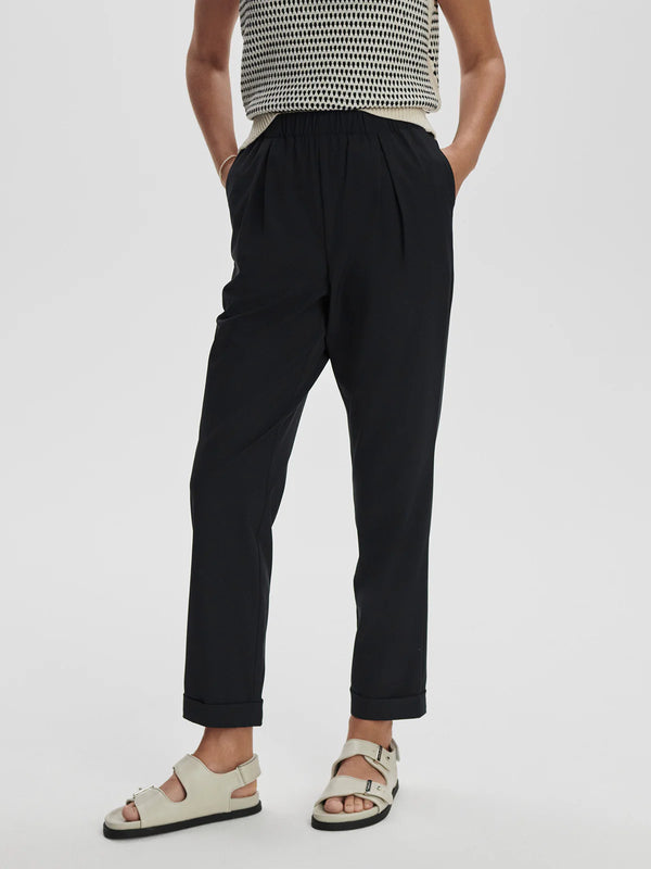 Varley Alana Slim Tapered Cuff Pant 27" Black