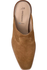 Johnston & Murphy Kalista Mule in Whiskey Suede