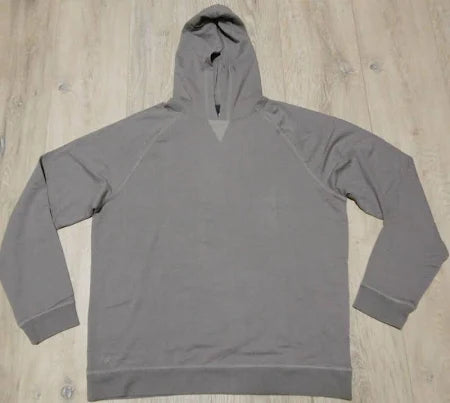 Johnnie-O Amos French Terry Hoodie Sweatshirt in Meteor