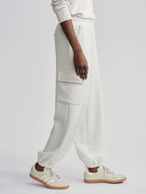 Varley The Cargo Pant 25 Inseam Ivory Marl