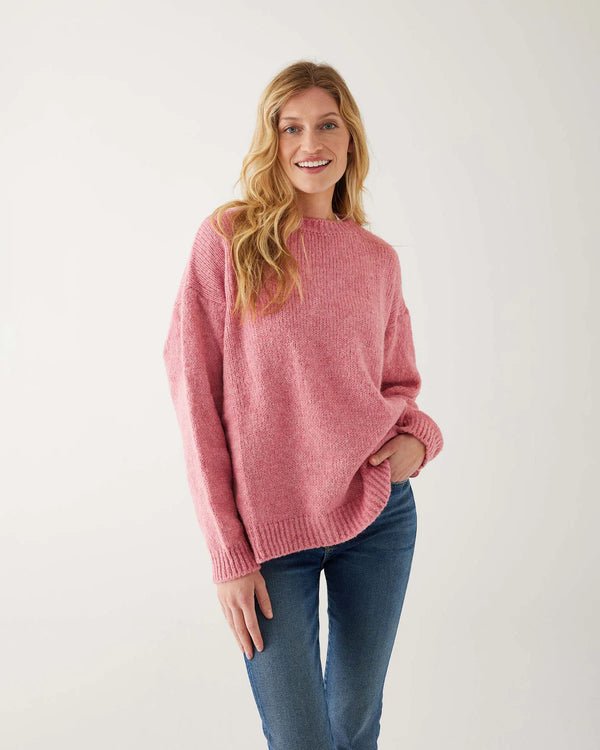Mersea Bari Side Button Sweater Rouge