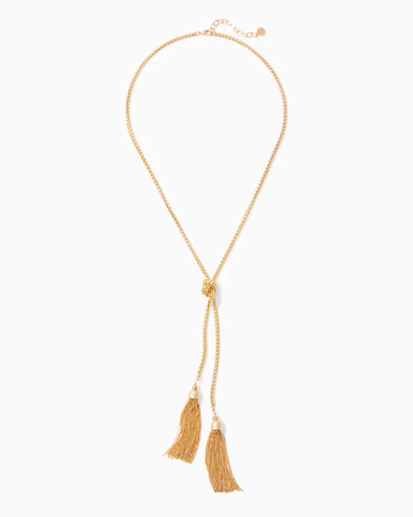 Lilly Pulitzer Belle Tassel Necklace