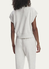 Varley Kelly Half-Zip Sweatshirt Ivory Marl