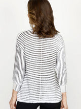 Elliott Lauren Blocked Off Sweater Natural