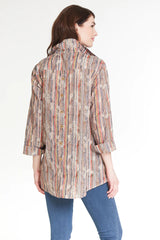Multiples Button Front Shirt Multi