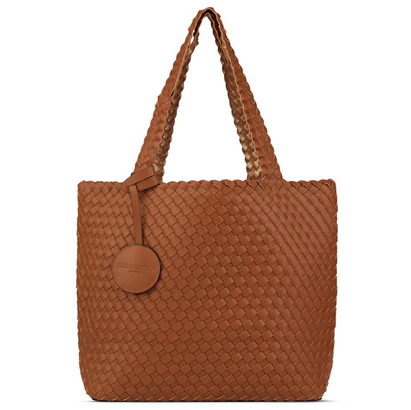 Ilse Jacobsen Reversible Tote Bag Burnt Caramel/Copper