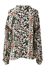 Emily Lovelock Emma Blouse Black