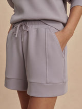 Varley Atrium High Rise Short 4.5" Raindrop