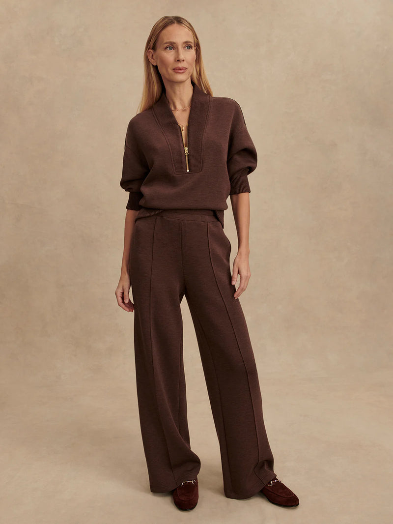 Varley The Wide Leg Pant 28" Coffee Bean