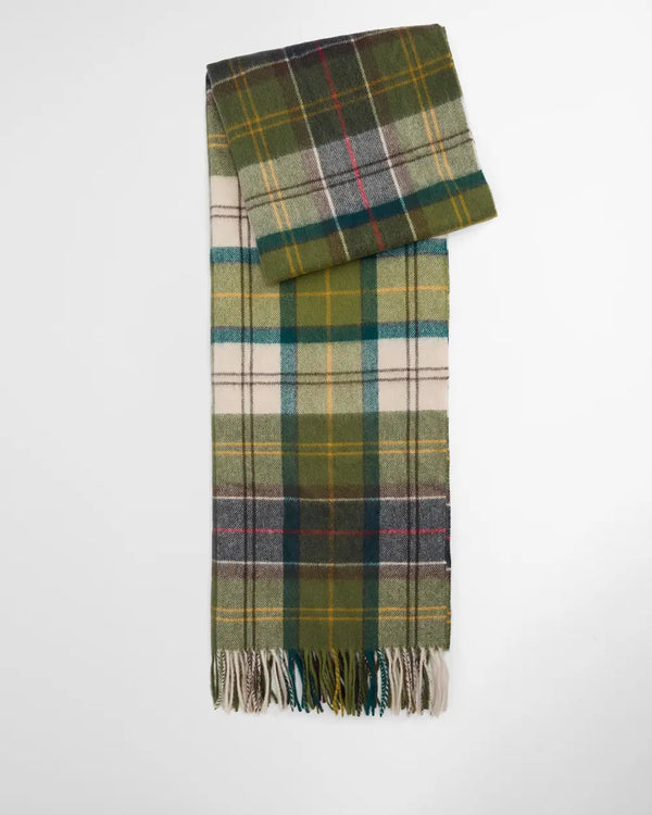 Barbour Serena Tartan Lambswool Scarf Classic/Ancient