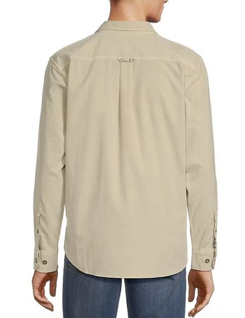 Tommy Bahama Coastline Cord Sun Fade Woven Shirt Warm Mist