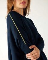 Mersea Catalina Contrast Sweater Navy