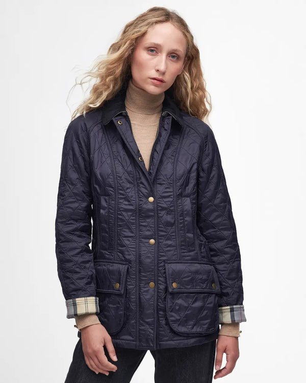 Barbour Beadnell Polarquilt Jacket Navy