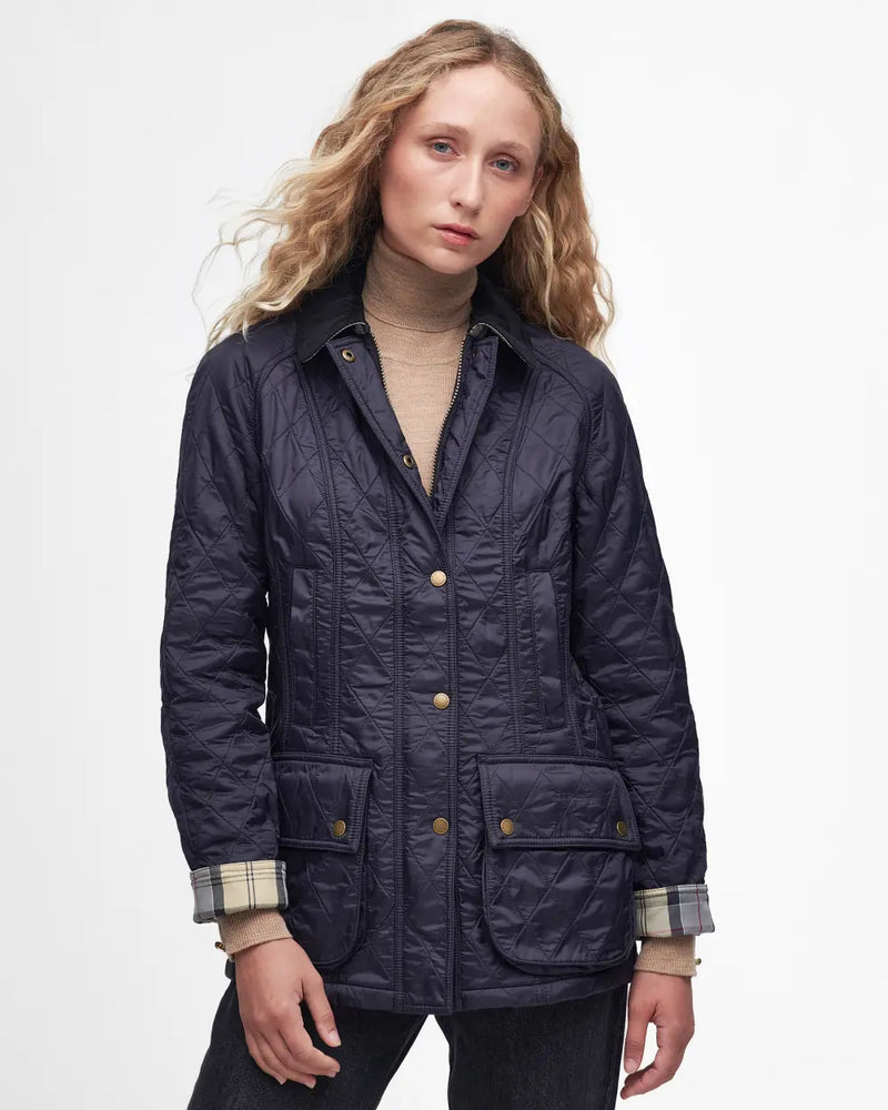 Barbour Beadnell Polarquilt Jacket Navy