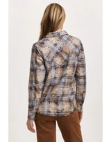 Dear John Star Top Blue Bleached Flannel