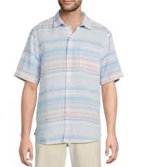 Tommy Bahama Sand Linen Sicily Stripe- Island Sunset
