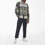 Barbour Dunoon Mens Tailored Shirt - Forest Mist