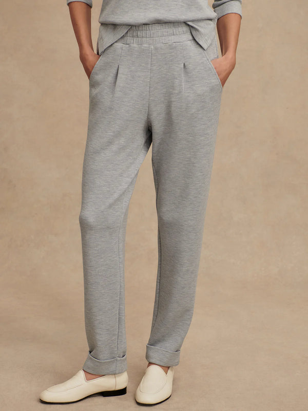 Varley The Rolled Cuff Pant 25 Inseam Mid Blue Marl