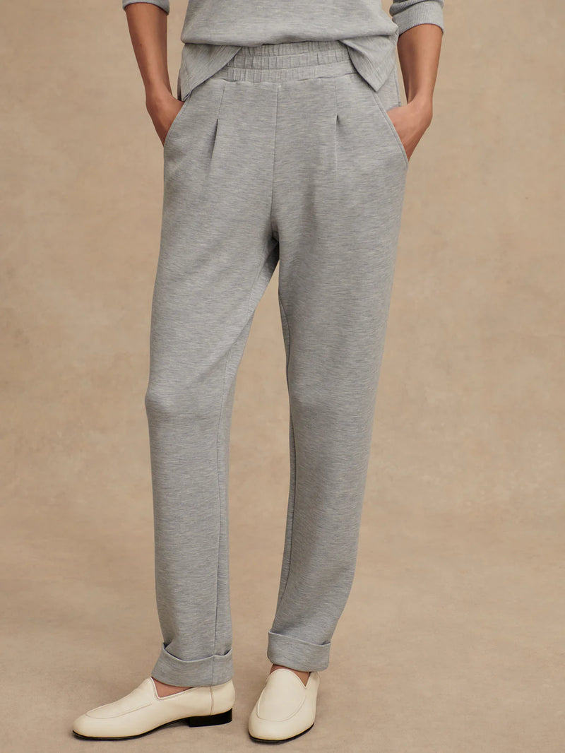 Varley The Rolled Cuff Pant 25 Inseam Mid Blue Marl