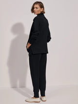Varley Raleigh Zip-Through Sweatshirt Black