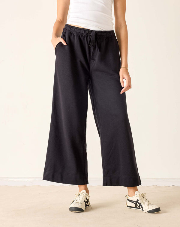 Mersea Frenchie Wide Leg Pant Black