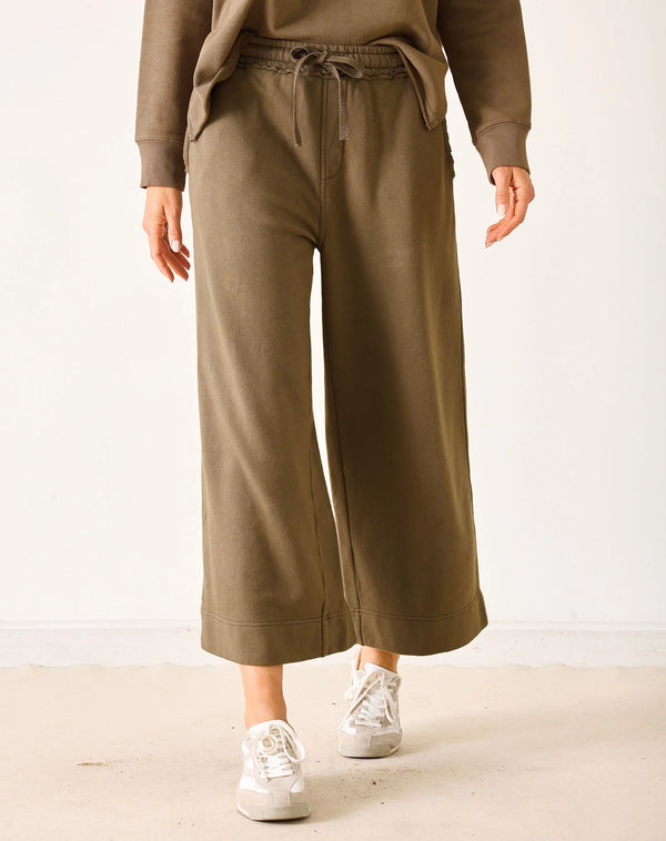 Mersea Frenchie Wide Leg Pant Mocha