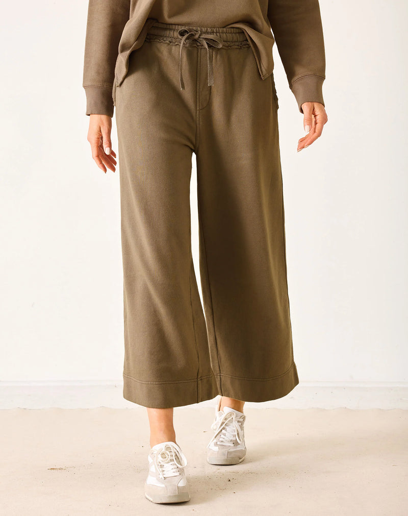 Mersea Frenchie Wide Leg Pant Mocha