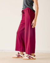 Mersea Frenchie Wide Leg Pant Winterberry
