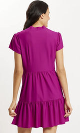 Jude Connally Ginger Dress Jude Cloth Orchid