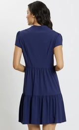 Jude Connally Ginger Dress Jude Cloth Navy
