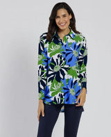 Jude Connally Hadley Top Jude Cloth Wild Blossom Blue