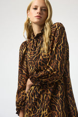 Joseph Ribkoff Dress 253148 Black/Brown