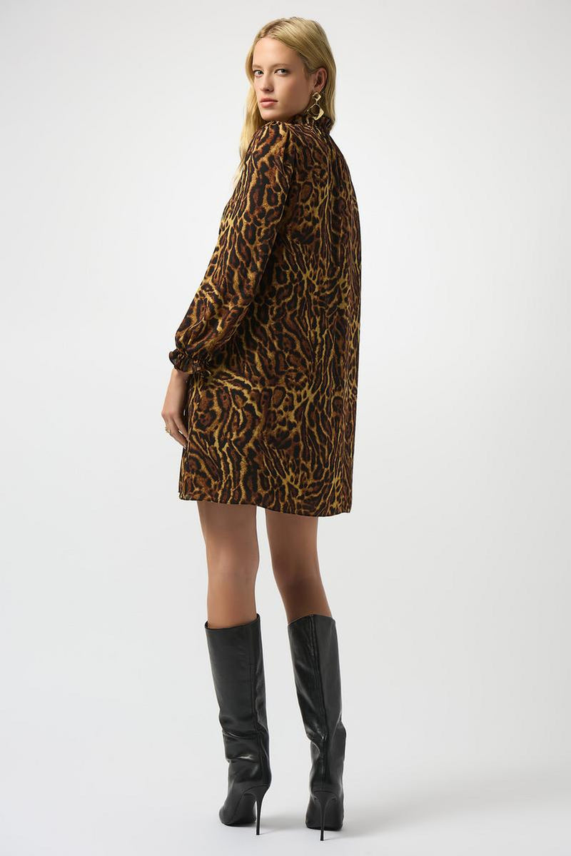 Joseph Ribkoff Dress 253148 Black/Brown