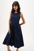 Joseph Ribkoff Casual Sleeveless Midi Dress Style 262115 Midnight Blue
