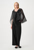 Joseph Ribkoff Open-front Relaxed Fit Top Style 263765 Black