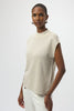 Joseph Ribkoff High Neck Sleeveless Pullover Style 254935 Birch/Silver