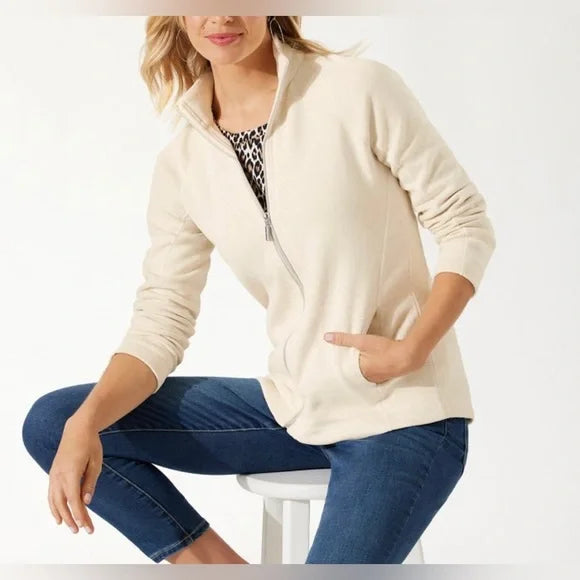 Tommy Bahama The Aruba Full-Zip Fresco Heather