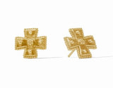 Julie Vos Malta Canterbury Stud Earring