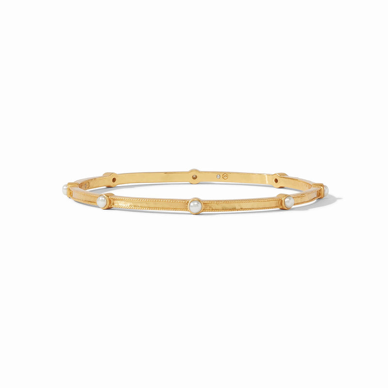 Julie Vos Monaco Pearl Bangle Large