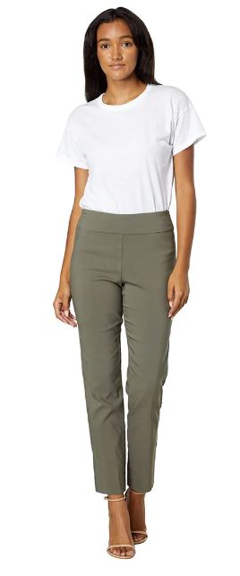 Krazy Larry Women’s Pull On Ankle Pant Olive